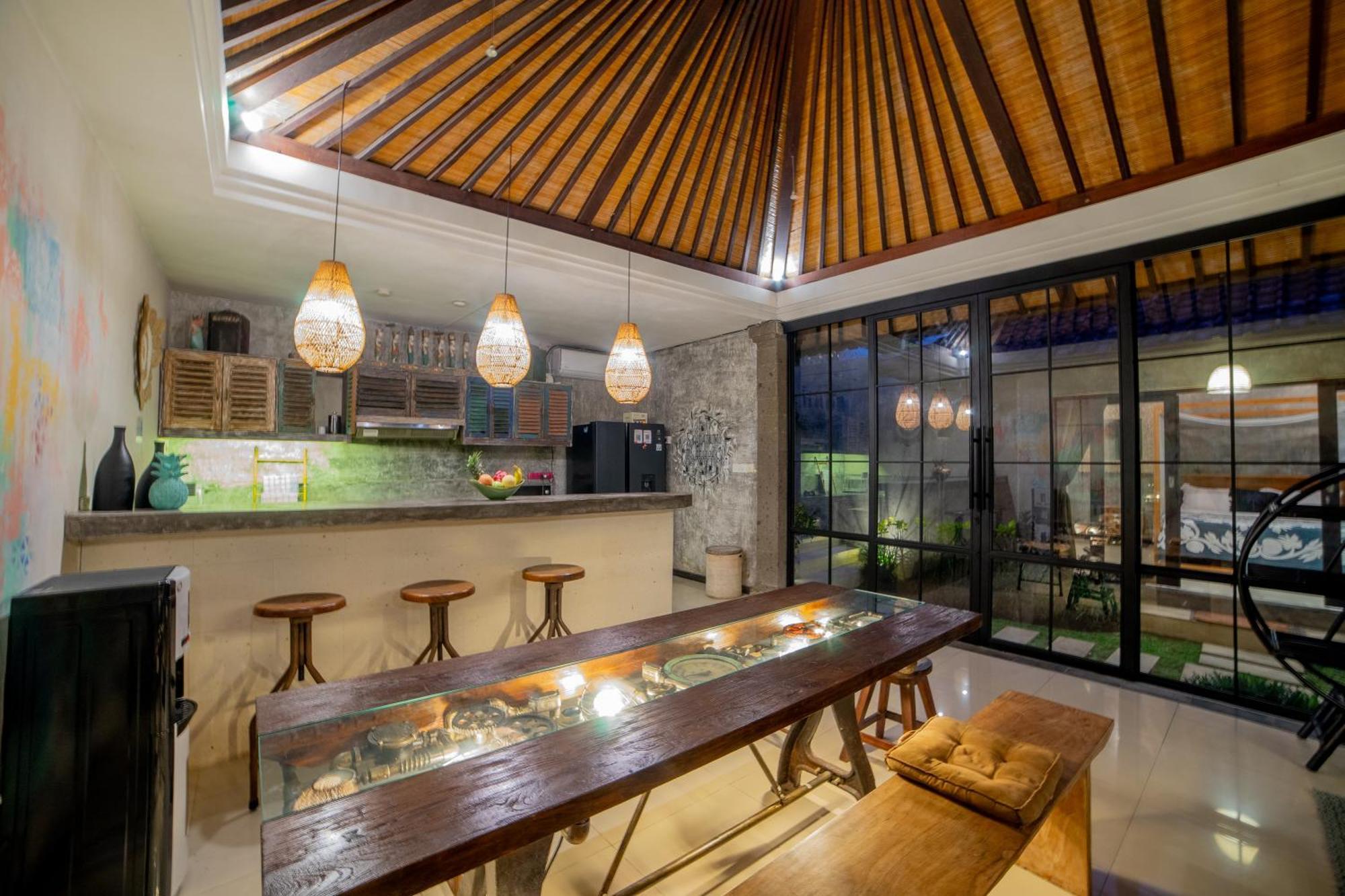 Villa Elysium Fields - Rustic Meets Industrial Chic Design Чангу Экстерьер фото